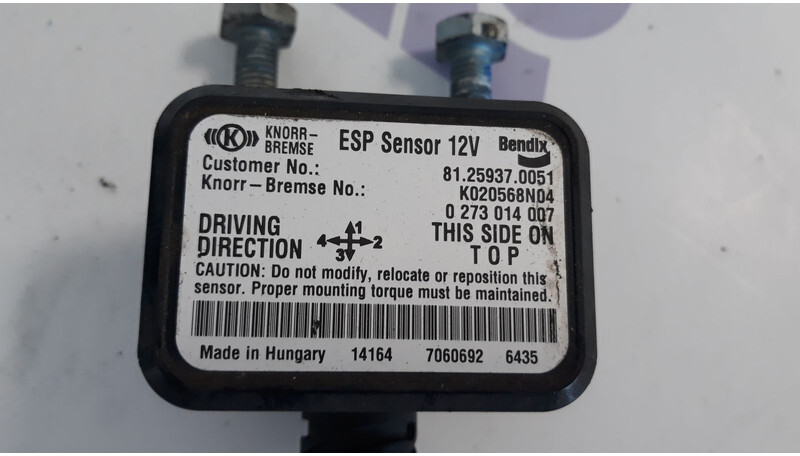 KNORR-BREMSE ESP sensor - 센서 트럭 용 : 사진 3 KNORR-BREMSE ESP sensor - 센서 트럭 용 : 사진 3
