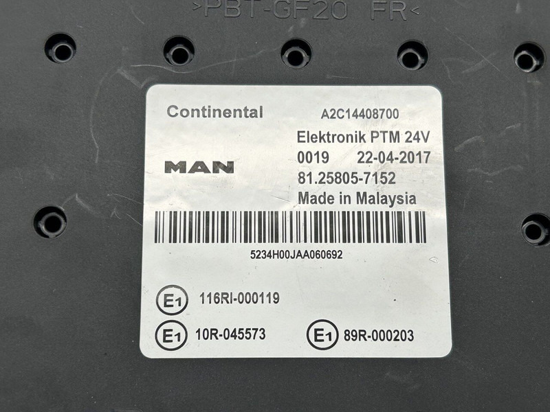 MAN Elektronik PTM - ECU 트럭 용 : 사진 4 MAN Elektronik PTM - ECU 트럭 용 : 사진 4