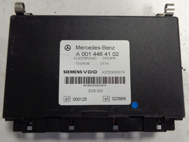 Mercedes-Benz electronic CPC FR control unit A (WORLDWIDE DELIVERY) - ECU 트럭 용 : 사진 1 Mercedes-Benz electronic CPC FR control unit A (WORLDWIDE DELIVERY) - ECU 트럭 용 : 사진 1