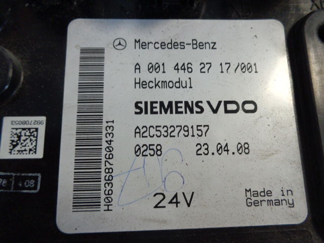 Mercedes-Benz heckmodul control unit ( WORLDWIDE DELIVERY - ECU 트럭 용 : 사진 2 Mercedes-Benz heckmodul control unit ( WORLDWIDE DELIVERY - ECU 트럭 용 : 사진 2