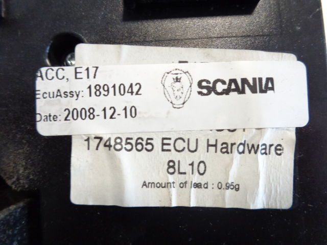 Scania ACC conditioner control unit 1891042, 1748565, 1789786, 1748564 - ECU 트럭 용 : 사진 4 Scania ACC conditioner control unit 1891042, 1748565, 1789786, 1748564 - ECU 트럭 용 : 사진 4