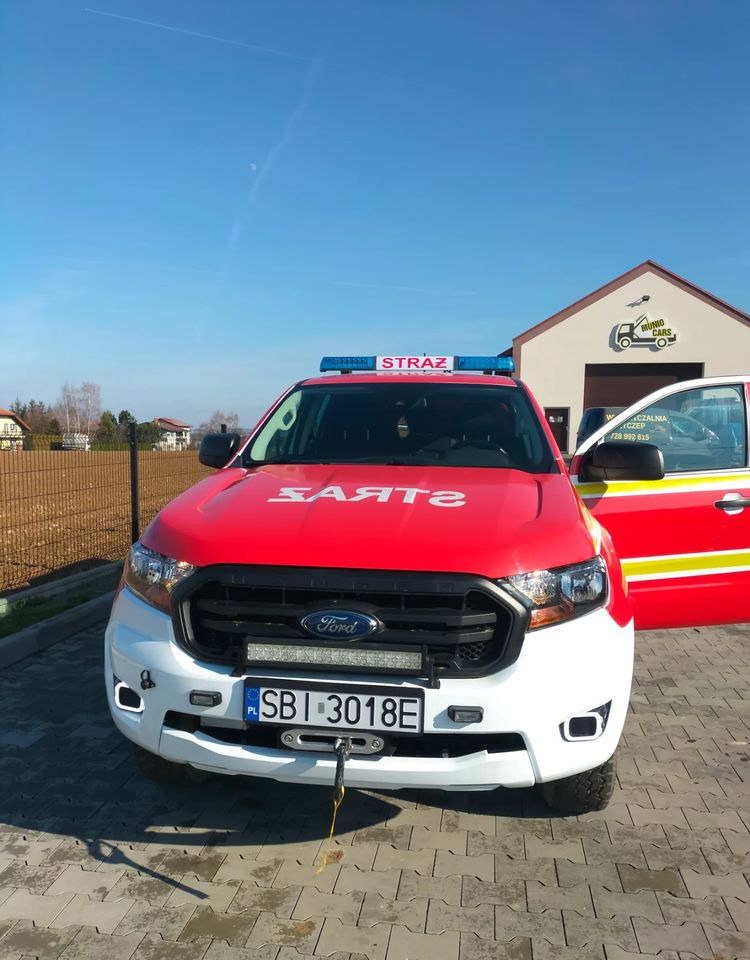 Ford Ranger 4x4 2.0 TDCI Straż strażacki pożarniczy ratowniczy pickup (Amarok, Navara, L200, Hilux) - 픽업트럭 : 사진 5 Ford Ranger 4x4 2.0 TDCI Straż strażacki pożarniczy ratowniczy pickup (Amarok, Navara, L200, Hilux) - 픽업트럭 : 사진 5