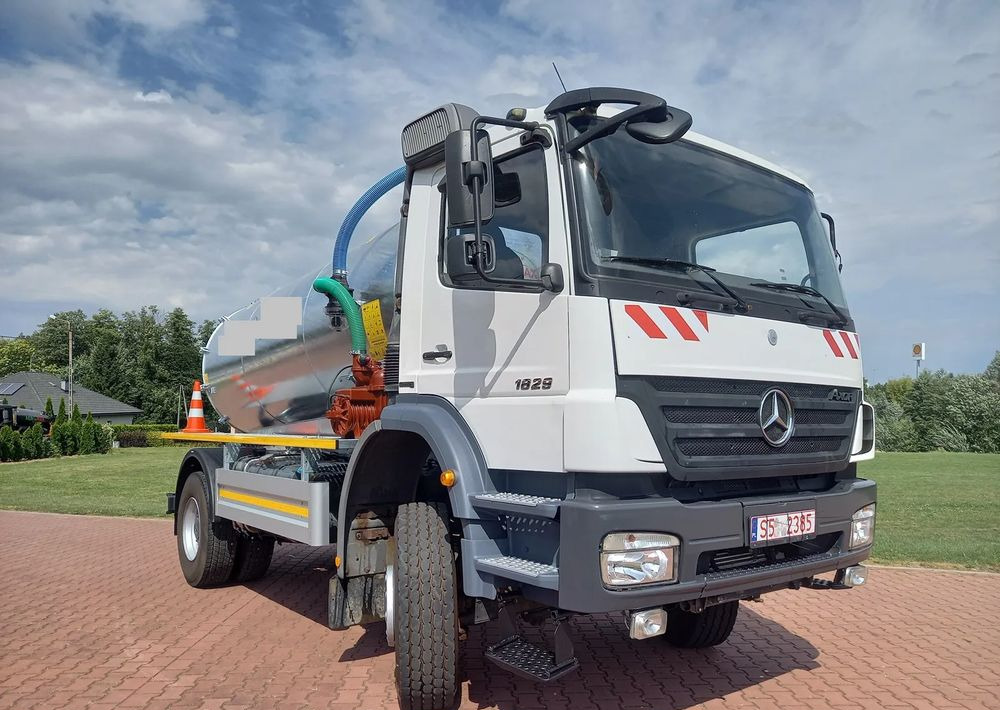 Mercedes-Benz AXOR 1829 4X4 4 WD ALLOARD - 유조트럭 : 사진 3 Mercedes-Benz AXOR 1829 4X4 4 WD ALLOARD - 유조트럭 : 사진 3