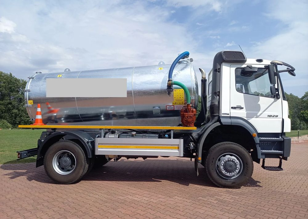 Mercedes-Benz AXOR 1829 4X4 4 WD ALLOARD - 유조트럭 : 사진 1 Mercedes-Benz AXOR 1829 4X4 4 WD ALLOARD - 유조트럭 : 사진 1