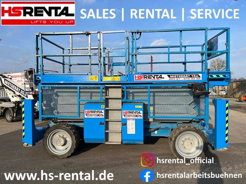 Genie GS4390 RT diesel 4x4 15m (1541) - 시저 리프트 : 사진 1 Genie GS4390 RT diesel 4x4 15m (1541) - 시저 리프트 : 사진 1