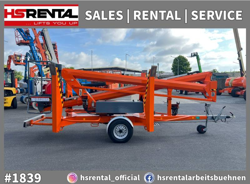 Niftylift 170HE elektro 17m (1839) - 견인식 붐 리프트 : 사진 1 Niftylift 170HE elektro 17m (1839) - 견인식 붐 리프트 : 사진 1