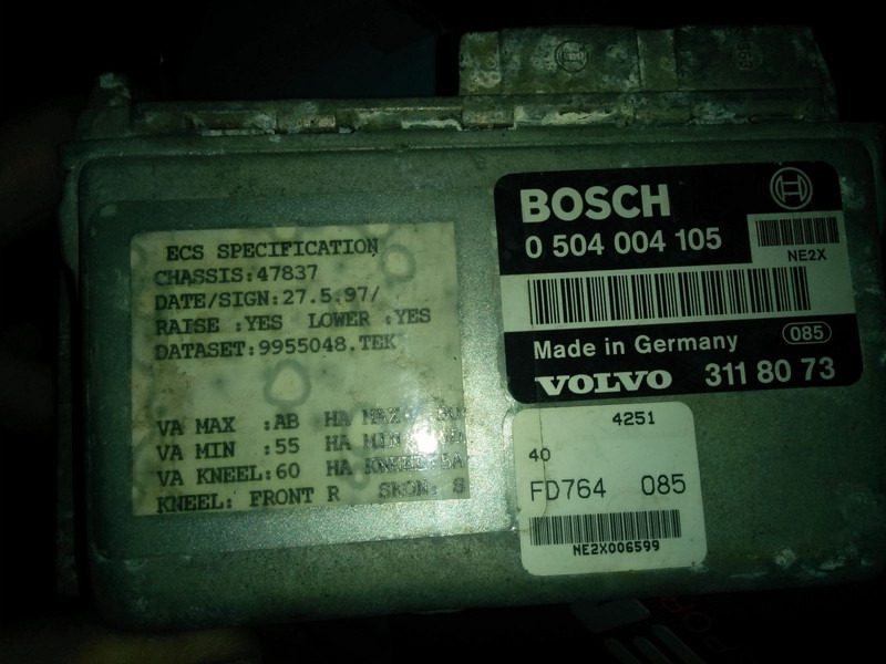 ECU Bosch 0285001160 Airbag Sensor 1438746 : 사진 6