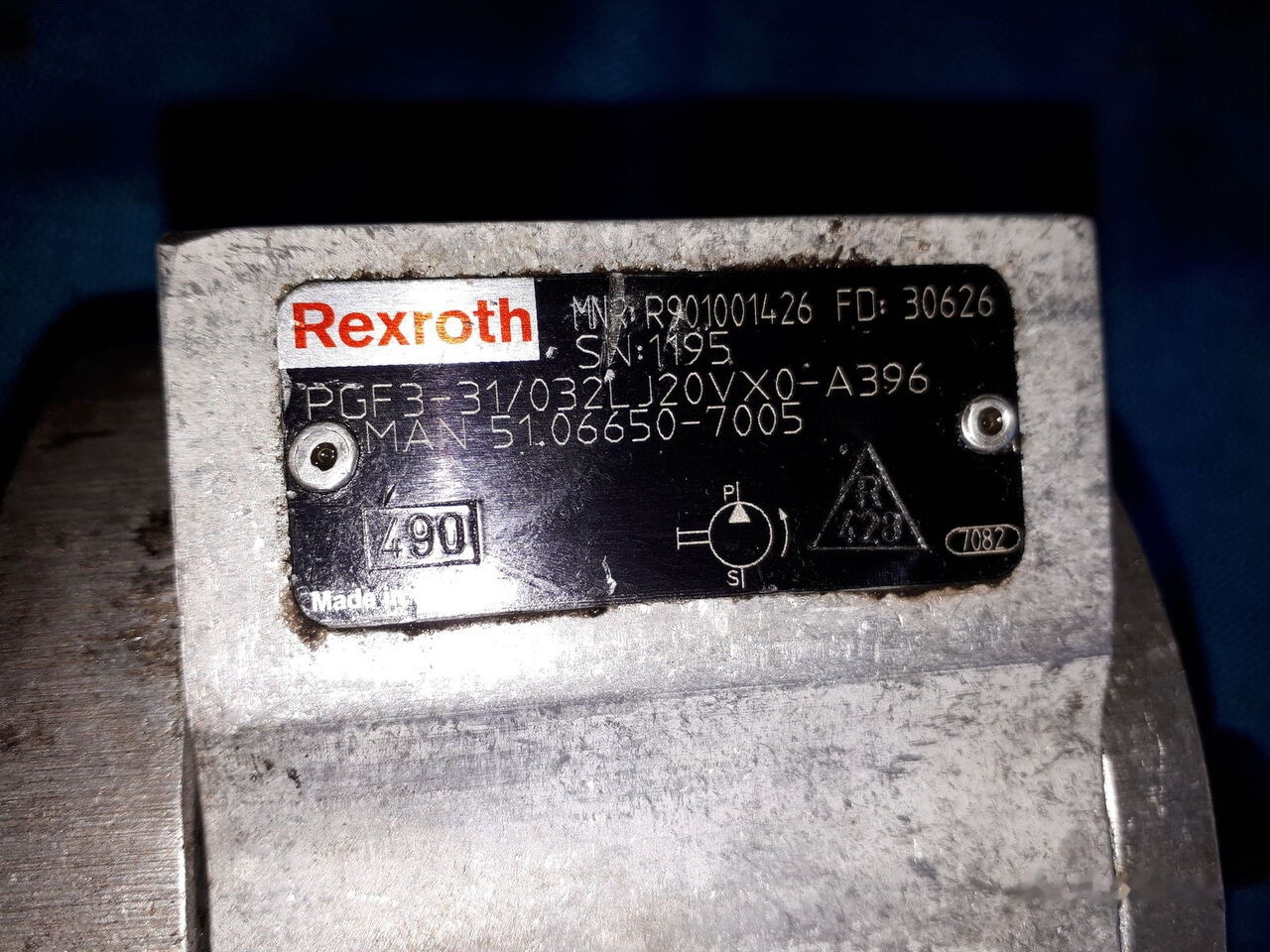 MAN REXROTH . R901001426 FD. 3026 ( 58727) ) Volvo City - 오일 펌프 버스 용 : 사진 1 MAN REXROTH . R901001426 FD. 3026 ( 58727) ) Volvo City - 오일 펌프 버스 용 : 사진 1