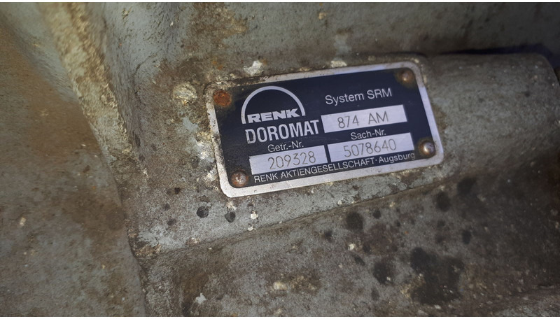 Mercedes-Benz Doromat 874 AM .W4B 110\3 G4-130. - 기어박스 : 사진 3 Mercedes-Benz Doromat 874 AM .W4B 110\3 G4-130. - 기어박스 : 사진 3