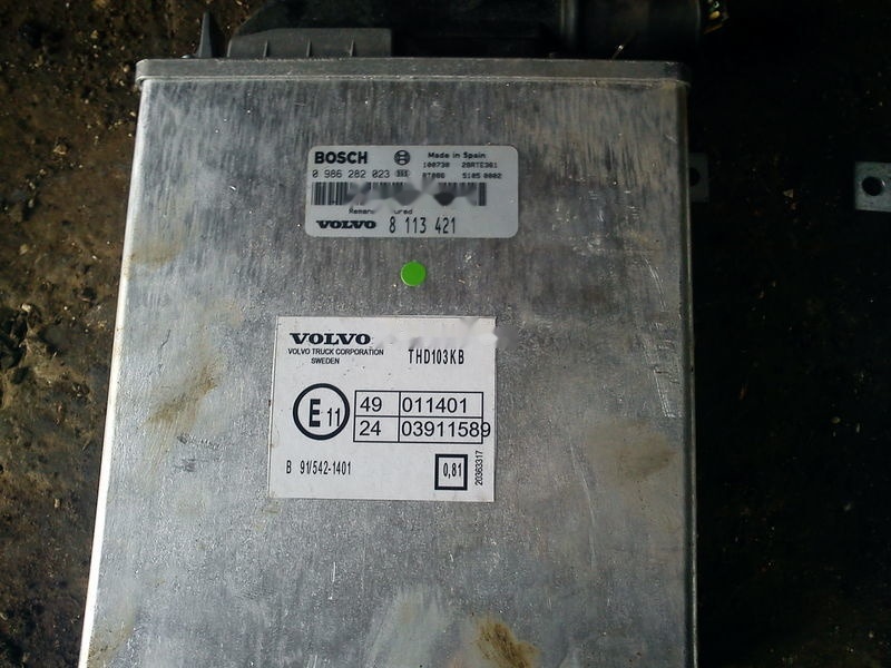 Scania 0281001192 Scania K113 - ECU 버스 용 : 사진 3 Scania 0281001192 Scania K113 - ECU 버스 용 : 사진 3