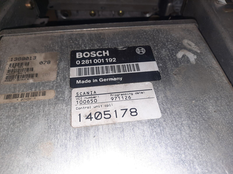 Scania 0281001192 - ECU : 사진 1 Scania 0281001192 - ECU : 사진 1