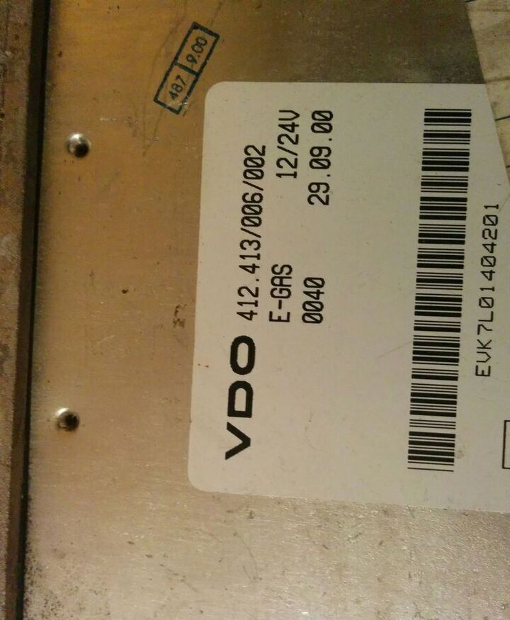 Scania VDO 412.413/006/005 412.413/006/002 Scania - ECU 버스 용 : 사진 2 Scania VDO 412.413/006/005 412.413/006/002 Scania - ECU 버스 용 : 사진 2