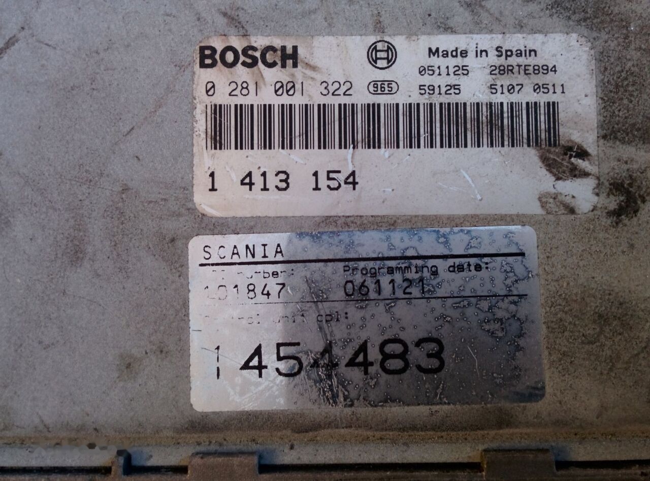 Scania dvigatelem 0281001322 - 1413154 Scania 094 Omni Link - ECU 버스 용 : 사진 5 Scania dvigatelem 0281001322 - 1413154 Scania 094 Omni Link - ECU 버스 용 : 사진 5