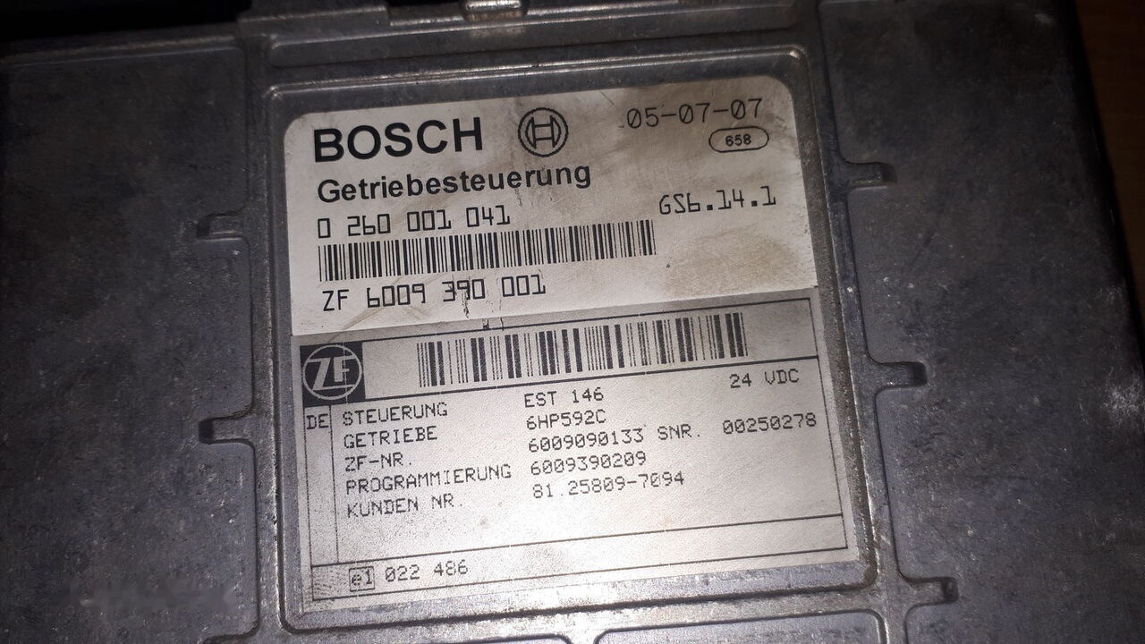 Scania kpp 602S .0260001031 . 032. 041. ZF5HP592C Scania 94 / Volvo/ MAN - ECU 버스 용 : 사진 2 Scania kpp 602S .0260001031 . 032. 041. ZF5HP592C Scania 94 / Volvo/ MAN - ECU 버스 용 : 사진 2
