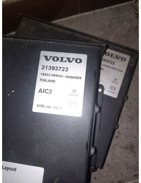 VOLVO-ABG TH Trafik Hogtlare AB TH810F - ECU : 사진 2 VOLVO-ABG TH Trafik Hogtlare AB TH810F - ECU : 사진 2