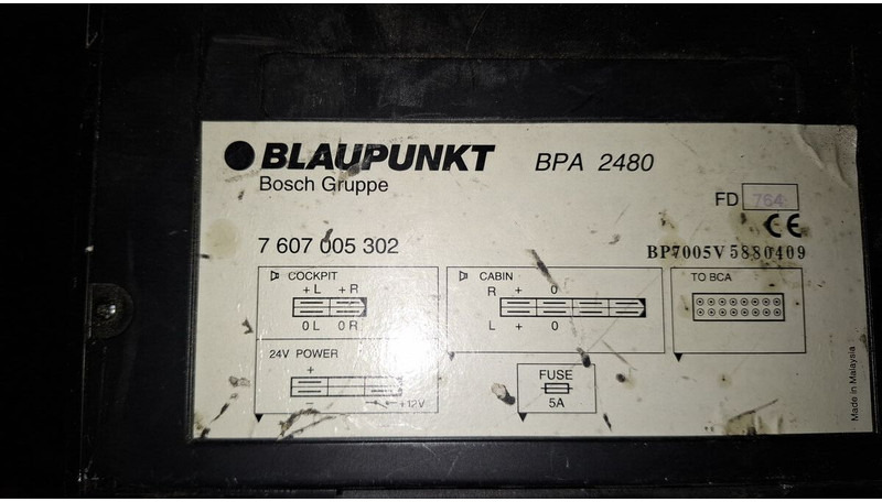 Volvo Blaupunkt BPA49 - ECU : 사진 4 Volvo Blaupunkt BPA49 - ECU : 사진 4