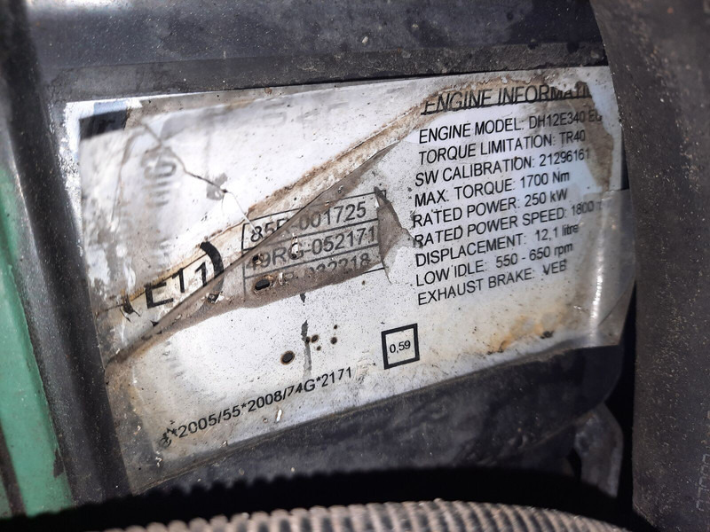 Volvo DH12E340EC06 . DH12D 340. - 엔진 : 사진 3 Volvo DH12E340EC06 . DH12D 340. - 엔진 : 사진 3