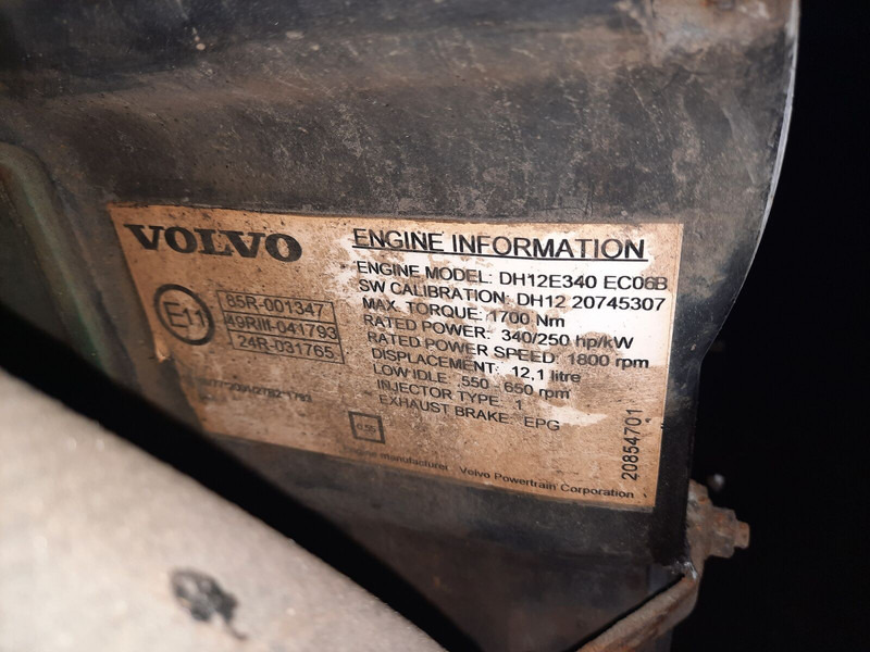 Volvo DH12E340EC06 . DH12D 340. - 엔진 : 사진 5 Volvo DH12E340EC06 . DH12D 340. - 엔진 : 사진 5