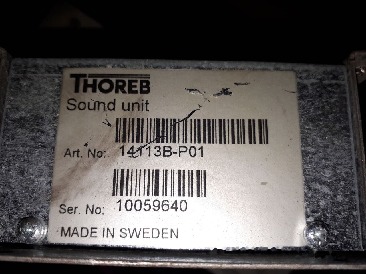 Volvo THOREB NODE/ Scania Volvo Scania - ECU 버스 용 : 사진 4 Volvo THOREB NODE/ Scania Volvo Scania - ECU 버스 용 : 사진 4