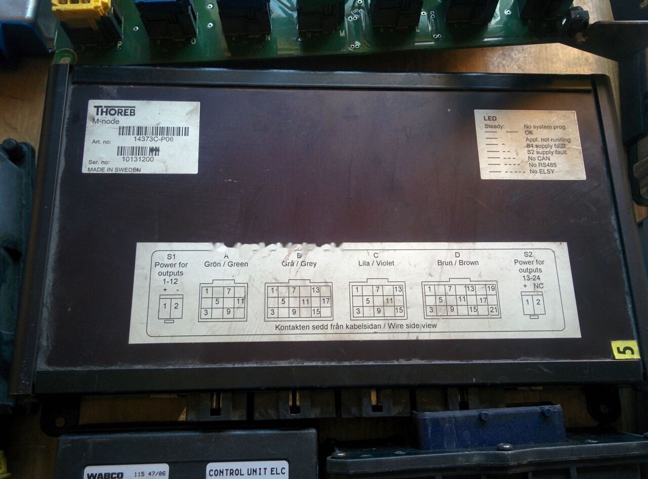 Volvo THOREB NODE/ Scania Volvo Scania - ECU 버스 용 : 사진 5 Volvo THOREB NODE/ Scania Volvo Scania - ECU 버스 용 : 사진 5