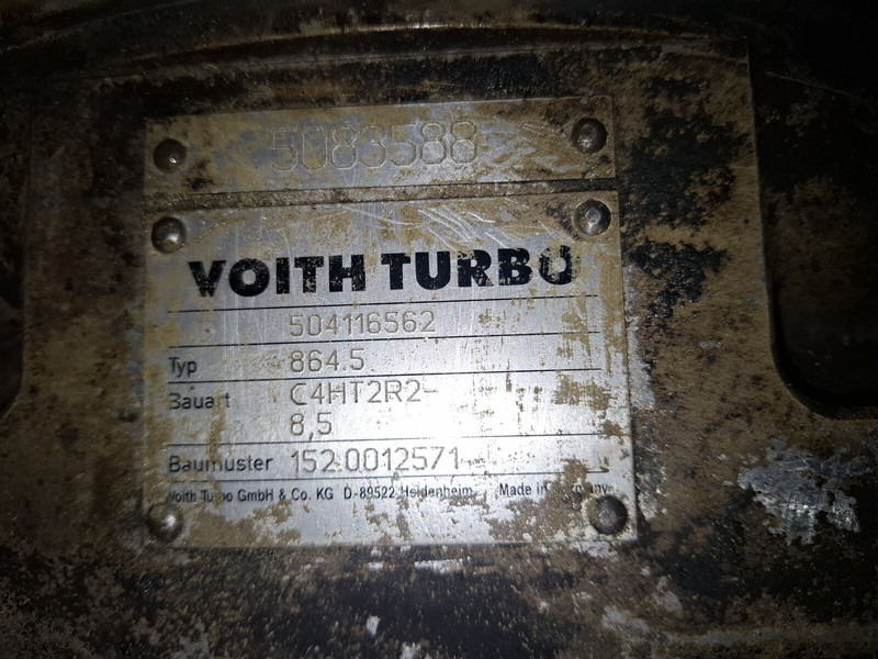 Volvo VOITH 864.5 \ 854.5 \ 854.3E. 864.3E/ 864.3/ 861/ 863 - 기어박스 : 사진 3 Volvo VOITH 864.5 \ 854.5 \ 854.3E. 864.3E/ 864.3/ 861/ 863 - 기어박스 : 사진 3
