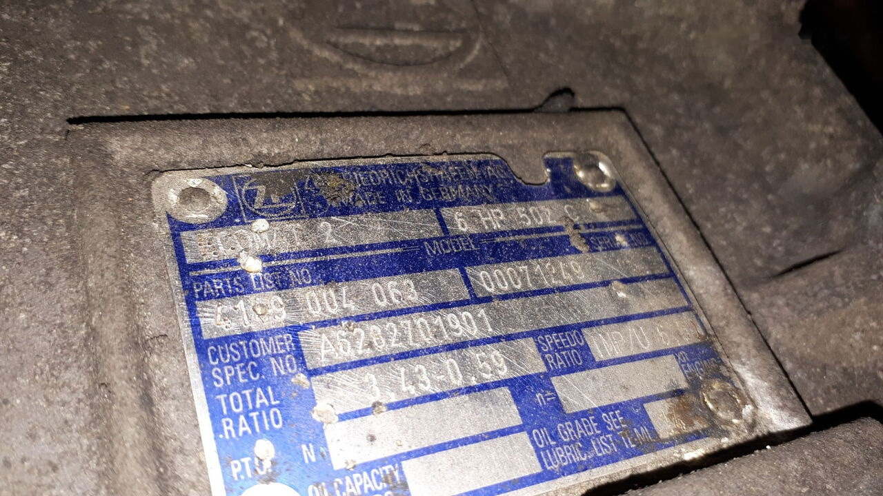 ZF 6HP604C .6HP502C. 6HP552C .6HP602C. 6HP592C. 6HP504C .6HP604C. 6 Volvo Man/ Volvo. Scnia. Mersedes - 기어박스 버스 용 : 사진 5 ZF 6HP604C .6HP502C. 6HP552C .6HP602C. 6HP592C. 6HP504C .6HP604C. 6 Volvo Man/ Volvo. Scnia. Mersedes - 기어박스 버스 용 : 사진 5