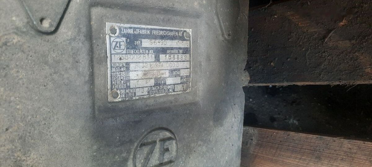 ZF S6-90 Mercedes-Benz OM405 - 기어박스 버스 용 : 사진 2 ZF S6-90 Mercedes-Benz OM405 - 기어박스 버스 용 : 사진 2