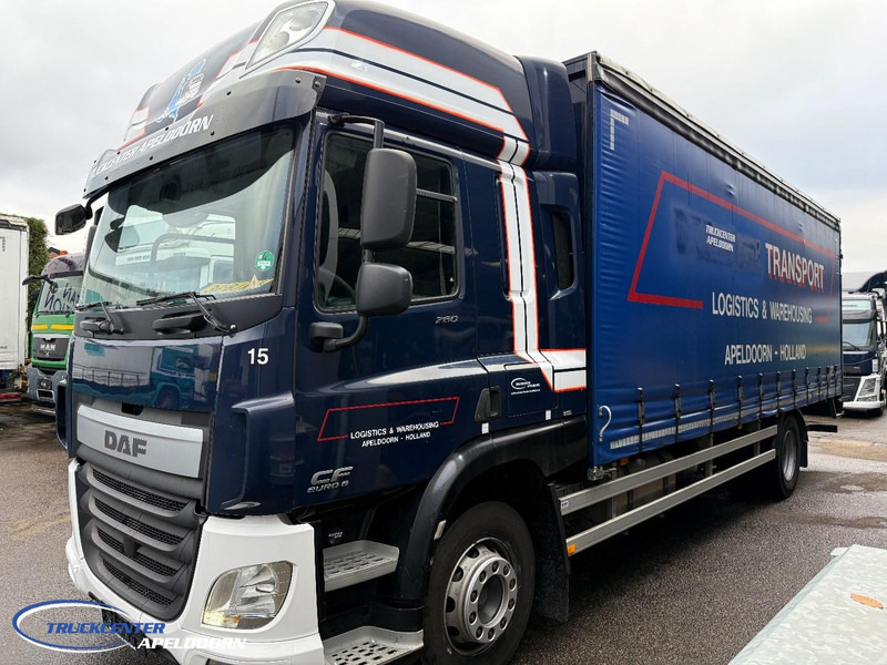 DAF CF 260 FA Slaapcabine, Euro 6, Schuifdak - 커튼사이더 트럭 : 사진 2 DAF CF 260 FA Slaapcabine, Euro 6, Schuifdak - 커튼사이더 트럭 : 사진 2