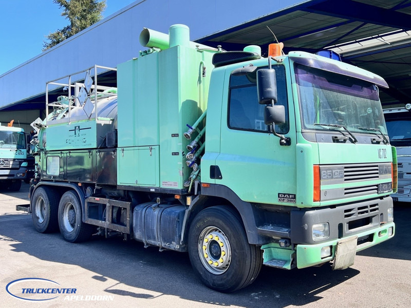 DAF CF 85.380 Inox tank ADR, 6x2, Euro 2 - 진공 흡입 트럭 : 사진 1 DAF CF 85.380 Inox tank ADR, 6x2, Euro 2 - 진공 흡입 트럭 : 사진 1