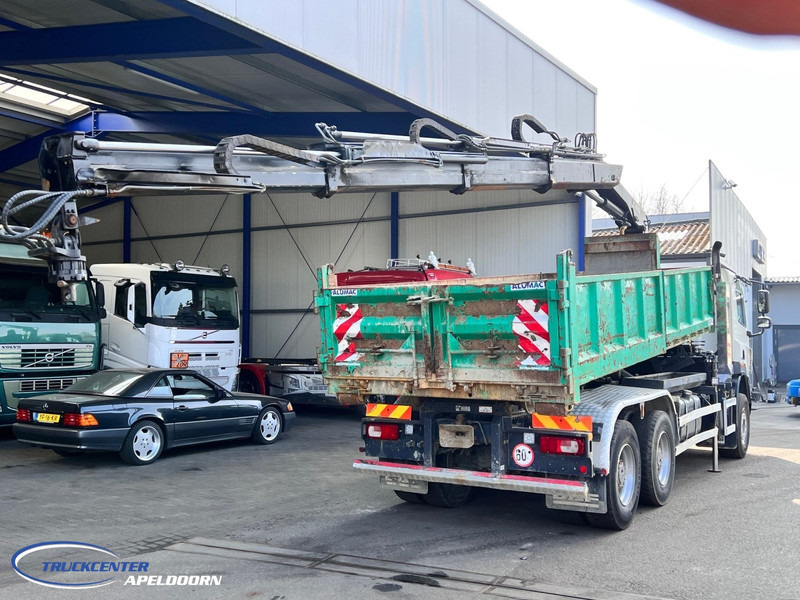 DAF CF 85.410 ATE, Hiab 166, 6x4 Steel spring - 후크 리프트 트럭, 크레인 트럭 : 사진 2 DAF CF 85.410 ATE, Hiab 166, 6x4 Steel spring - 후크 리프트 트럭, 크레인 트럭 : 사진 2