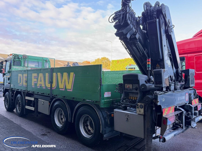 MAN TGS 35.400 8x4, Handgeschakeld, HIAB 288 EP-5 - 드롭사이드/ 플랫베드 트럭, 크레인 트럭 : 사진 4 MAN TGS 35.400 8x4, Handgeschakeld, HIAB 288 EP-5 - 드롭사이드/ 플랫베드 트럭, 크레인 트럭 : 사진 4