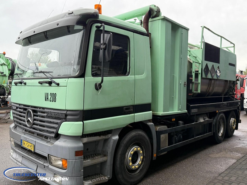 Mercedes-Benz ACTROS 2531 L 6X2/NLA ADR, RVS tank, Naafreductie - 진공 흡입 트럭 : 사진 3 Mercedes-Benz ACTROS 2531 L 6X2/NLA ADR, RVS tank, Naafreductie - 진공 흡입 트럭 : 사진 3