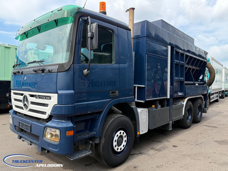 Mercedes-Benz Actros 2636 RSP ESE 26/7, 6x4 Big axles, Steel springs, Saugbagger - 진공 흡입 트럭 : 사진 3 Mercedes-Benz Actros 2636 RSP ESE 26/7, 6x4 Big axles, Steel springs, Saugbagger - 진공 흡입 트럭 : 사진 3