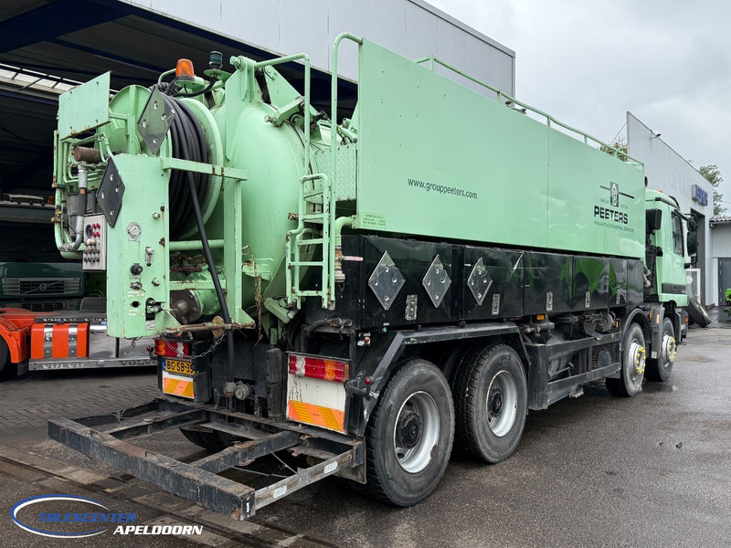 Mercedes-Benz Actros 4140 8x4 Naafreductie, Bladgeveerd, ADR - 진공 흡입 트럭 : 사진 2 Mercedes-Benz Actros 4140 8x4 Naafreductie, Bladgeveerd, ADR - 진공 흡입 트럭 : 사진 2