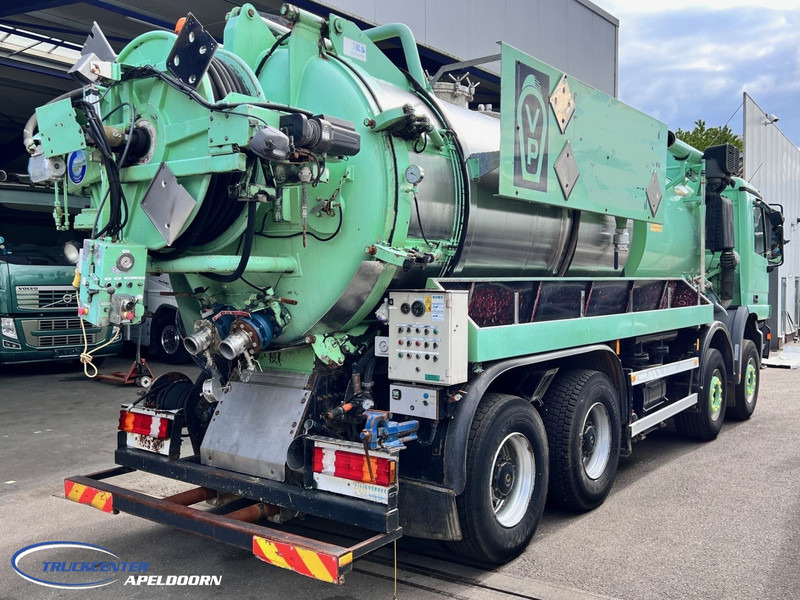 Mercedes-Benz Actros 4140 8x4, Steel springs, ADR, Inox - 진공 흡입 트럭 : 사진 2 Mercedes-Benz Actros 4140 8x4, Steel springs, ADR, Inox - 진공 흡입 트럭 : 사진 2