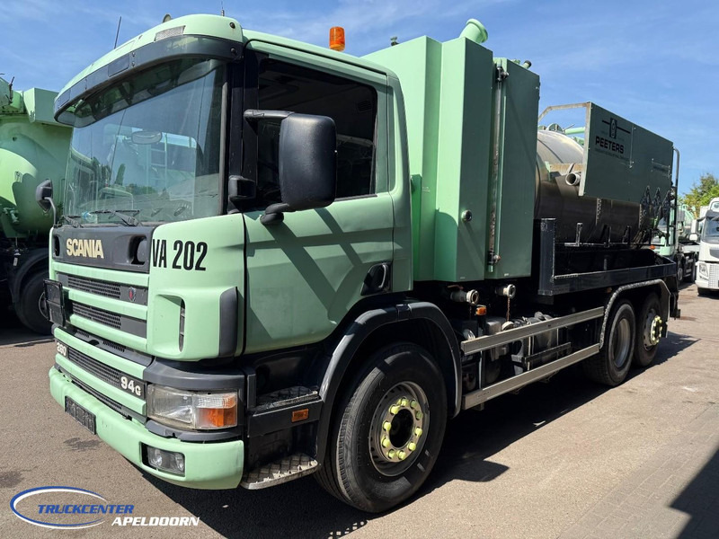 Scania 94G - 260 RVS opbouw, ADR - 진공 흡입 트럭 : 사진 4 Scania 94G - 260 RVS opbouw, ADR - 진공 흡입 트럭 : 사진 4