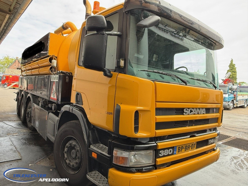 Scania P114GB8X2/4 NA 340 Tussenbak ontbreekt - 진공 흡입 트럭 : 사진 3 Scania P114GB8X2/4 NA 340 Tussenbak ontbreekt - 진공 흡입 트럭 : 사진 3