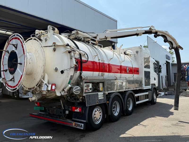 Scania R490 Euro 6, Rolba Inox / Edelstahl, 8x4 - 진공 흡입 트럭 : 사진 2 Scania R490 Euro 6, Rolba Inox / Edelstahl, 8x4 - 진공 흡입 트럭 : 사진 2