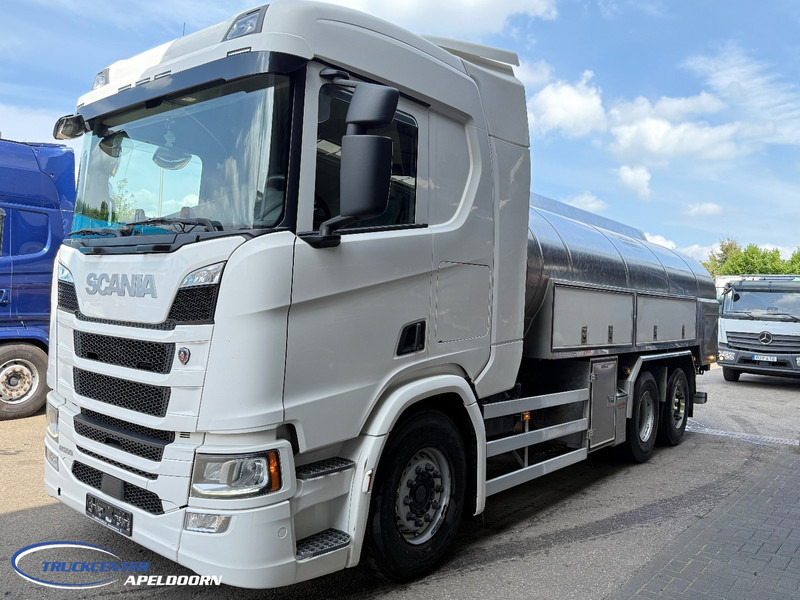 Scania R500 NGS 15000 Liter, Retarder, Stuuras, RVS tank - melk - water - 유조트럭 : 사진 2 Scania R500 NGS 15000 Liter, Retarder, Stuuras, RVS tank - melk - water - 유조트럭 : 사진 2