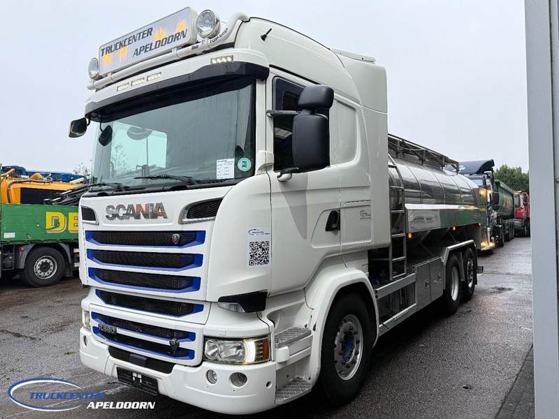 Scania R580 V8 Retarder, Stuuras, 15000 Liter roestvrijstalen tank - 유조트럭 : 사진 3 Scania R580 V8 Retarder, Stuuras, 15000 Liter roestvrijstalen tank - 유조트럭 : 사진 3