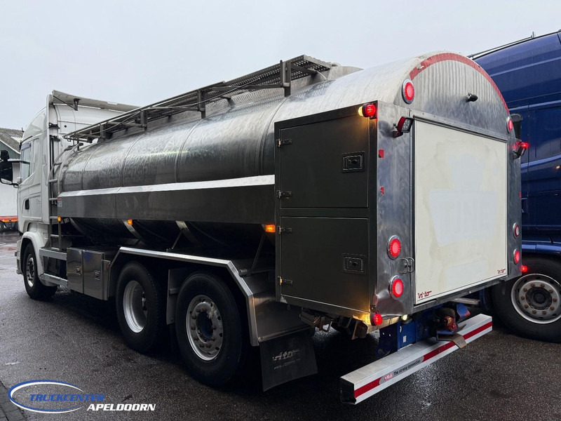 Scania R580 V8 Retarder, Stuuras, 15000 Liter roestvrijstalen tank - 유조트럭 : 사진 4 Scania R580 V8 Retarder, Stuuras, 15000 Liter roestvrijstalen tank - 유조트럭 : 사진 4