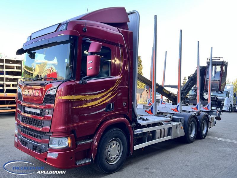 Scania R650 V8 NGS 6x4, Retarder, Jonsered ('18) - 목재 트럭, 크레인 트럭 : 사진 3 Scania R650 V8 NGS 6x4, Retarder, Jonsered ('18) - 목재 트럭, 크레인 트럭 : 사진 3