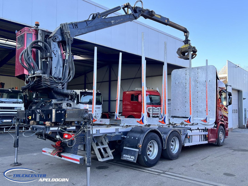 Scania R650 V8 NGS 6x4, Retarder, Jonsered Houtkraan - 목재 트럭, 크레인 트럭 : 사진 2 Scania R650 V8 NGS 6x4, Retarder, Jonsered Houtkraan - 목재 트럭, 크레인 트럭 : 사진 2