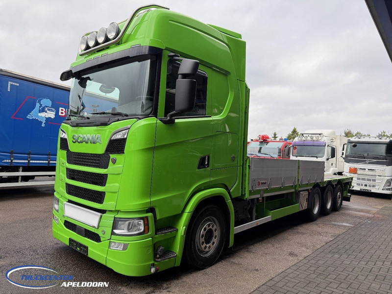 Scania R730 V8 NGS 8x4, Retarder, Twistlocks - 드롭사이드/ 플랫베드 트럭 : 사진 3 Scania R730 V8 NGS 8x4, Retarder, Twistlocks - 드롭사이드/ 플랫베드 트럭 : 사진 3