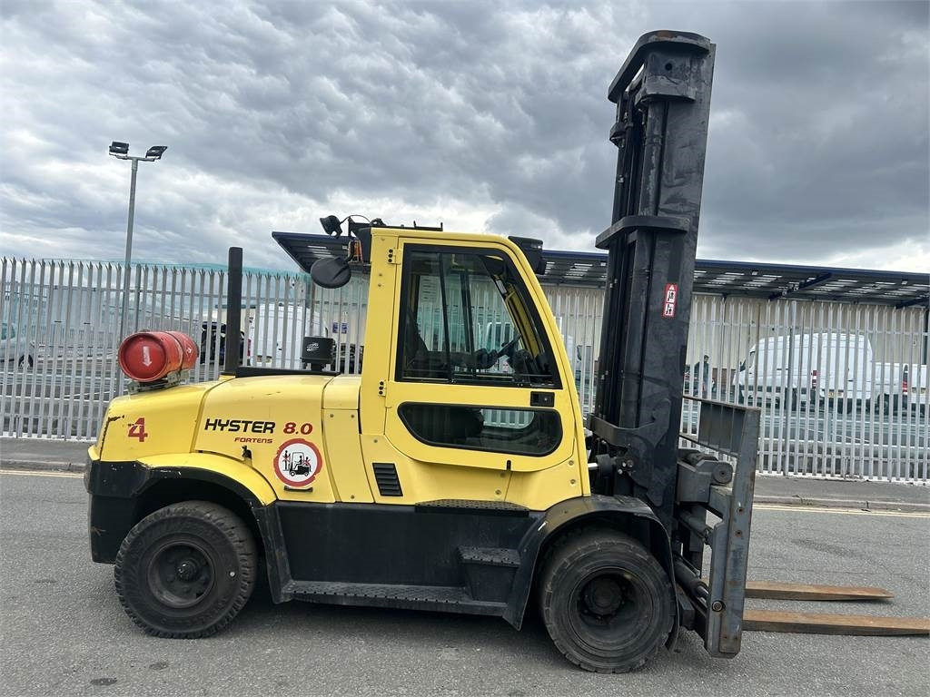 Hyster H8.0FT9 - LPG 지게차 : 사진 4 Hyster H8.0FT9 - LPG 지게차 : 사진 4