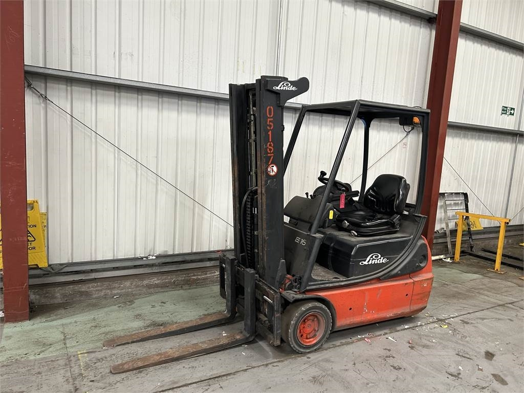 Linde E16C-02 - 전기 지게차 : 사진 2 Linde E16C-02 - 전기 지게차 : 사진 2