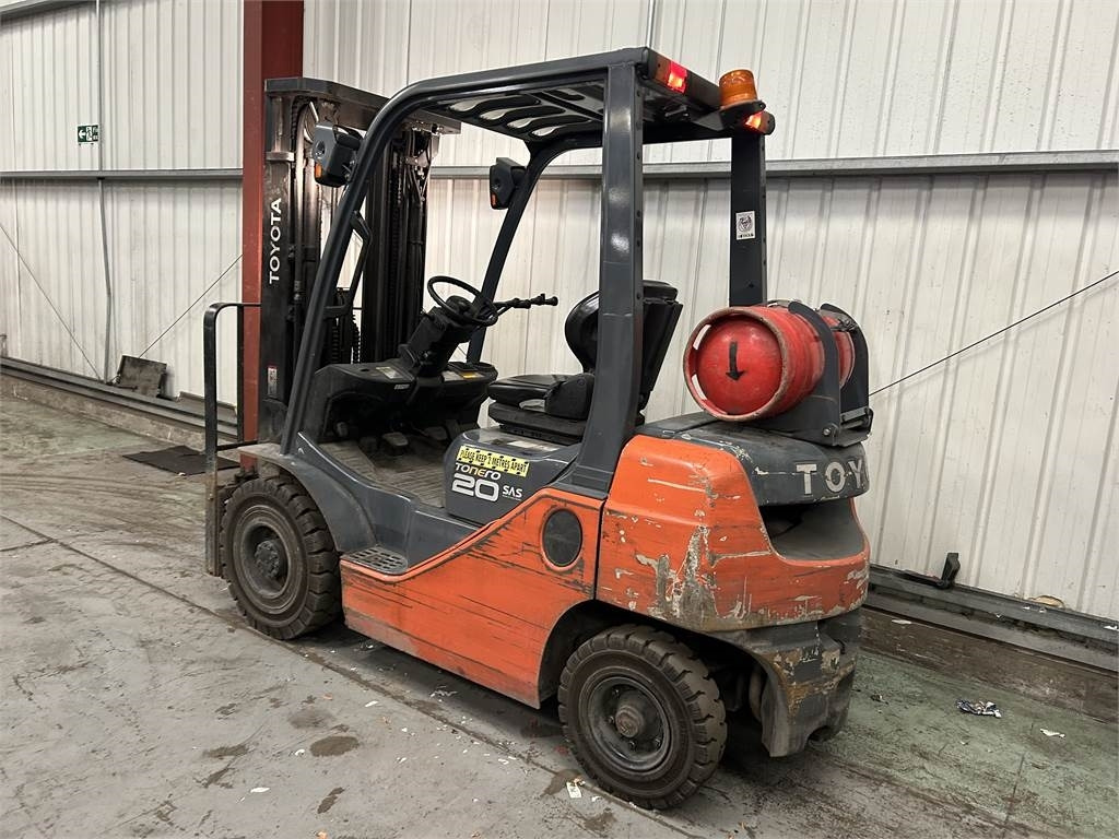 Toyota 02-8FGF20 - LPG 지게차 : 사진 3 Toyota 02-8FGF20 - LPG 지게차 : 사진 3