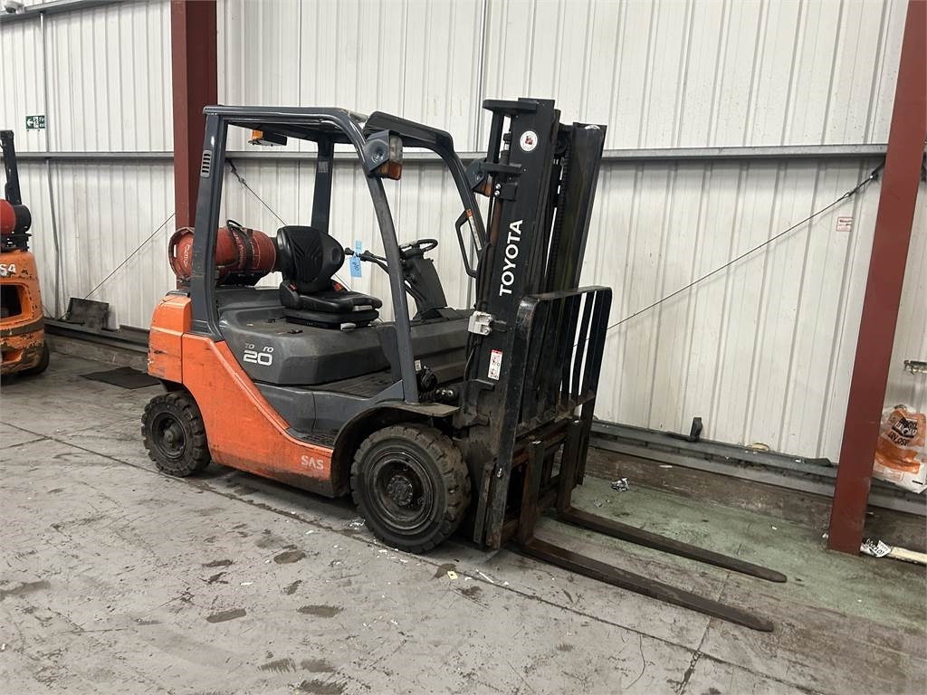 Toyota 02-8FGF20 - LPG 지게차 : 사진 4 Toyota 02-8FGF20 - LPG 지게차 : 사진 4