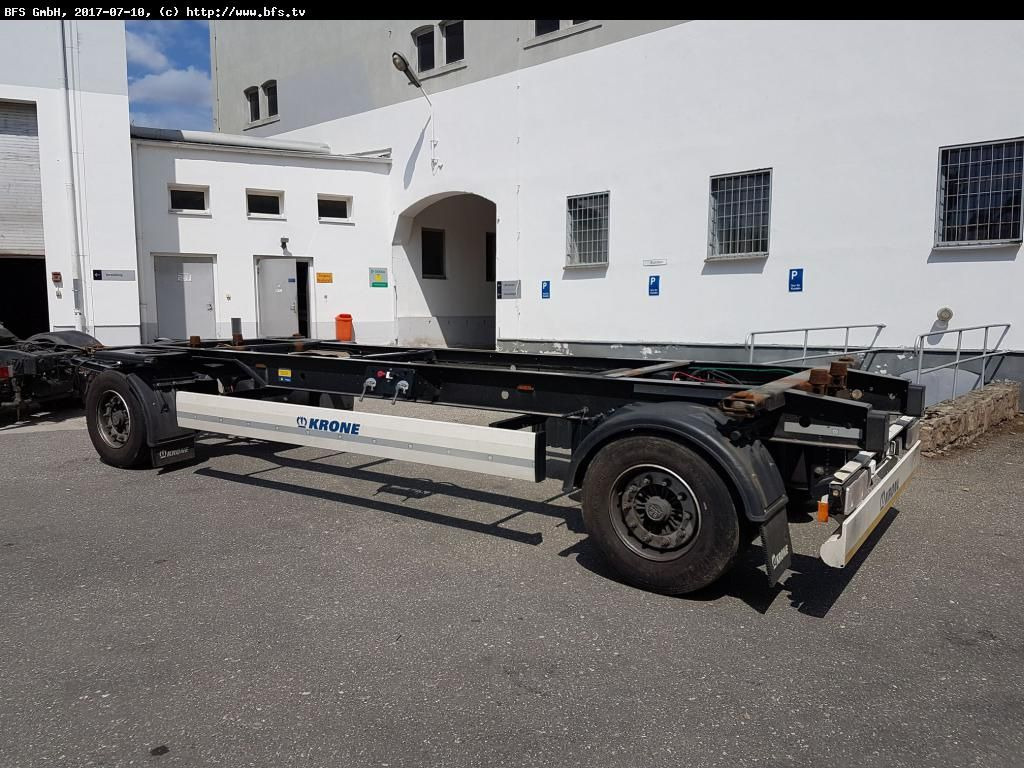 Krone Lafette AZ 18E  BDF Lafette - 컨테이너 운반 장치/ 스와프 보디 트레일러 : 사진 2 Krone Lafette AZ 18E  BDF Lafette - 컨테이너 운반 장치/ 스와프 보디 트레일러 : 사진 2