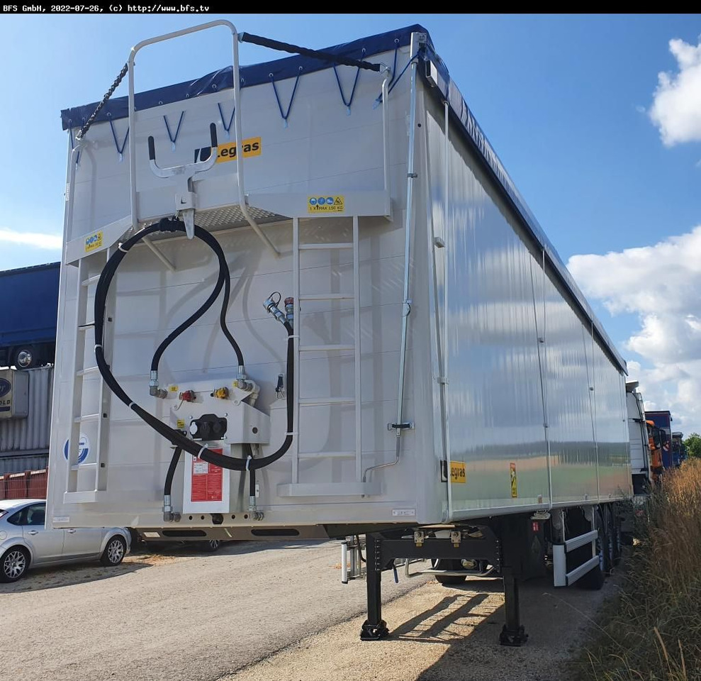 Legras Schubboden FMA LEICHT 91,4 m³, 7mm, 2/2, Seitens - 워킹 플로어 세미 트레일러 : 사진 4 Legras Schubboden FMA LEICHT 91,4 m³, 7mm, 2/2, Seitens - 워킹 플로어 세미 트레일러 : 사진 4